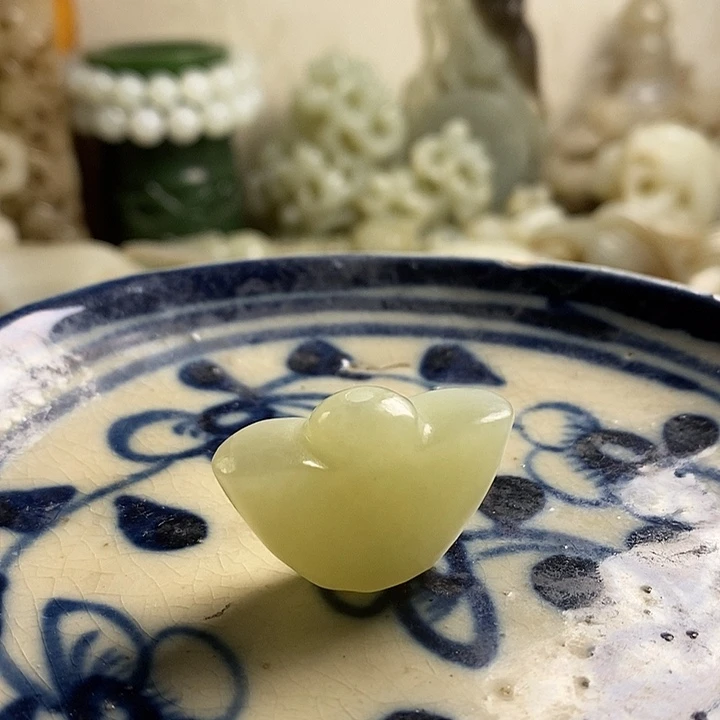 瓷片工艺品瓷盘内挂坠