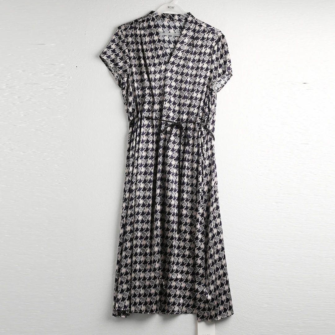 【MY】新款桑蚕丝连衣裙 HMYX-24076