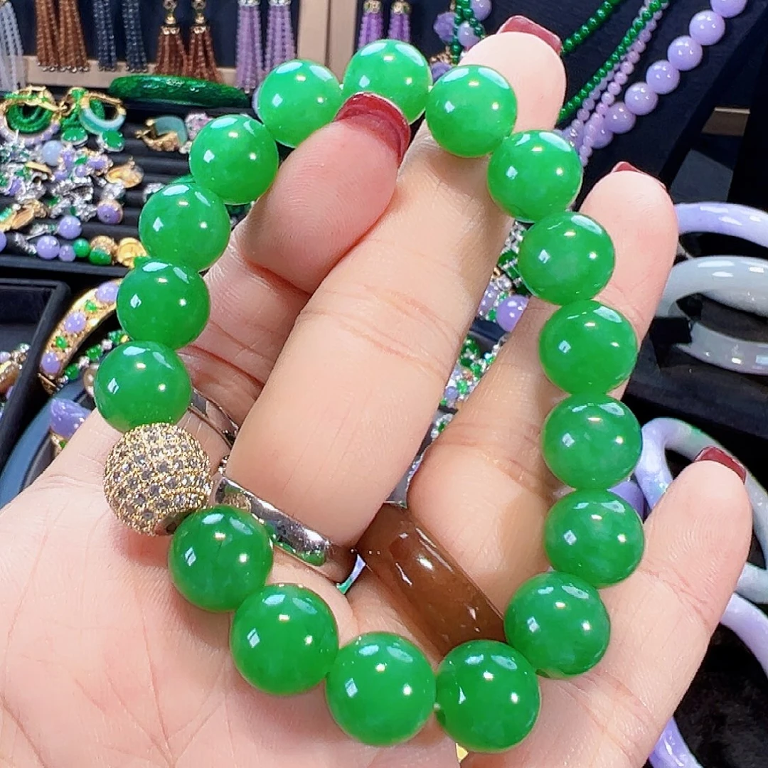墨***翡翠未镶嵌手串签收后24小时鉴赏期