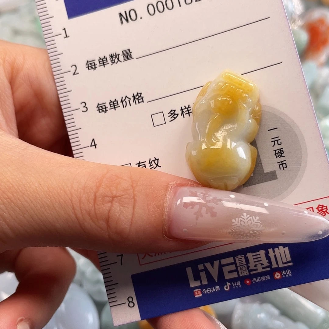 翡翠未镶嵌颈饰hhh