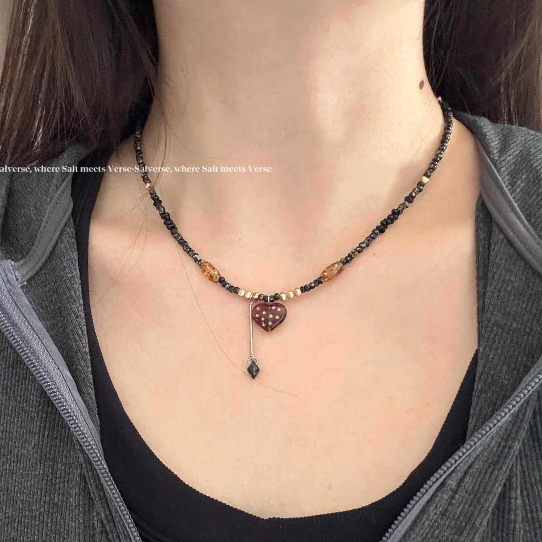 百利甜酒｜原创手作捷克珠项链