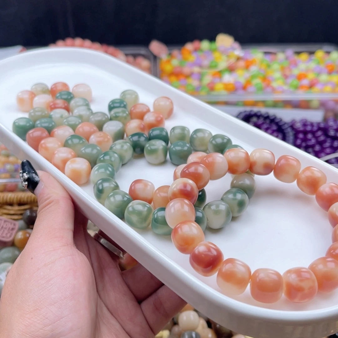 白玉菩提吊坠a13.5mm33颗 干磨