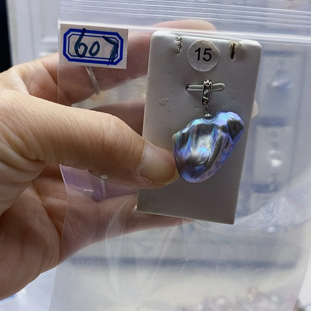 颈饰合金淡水珍珠