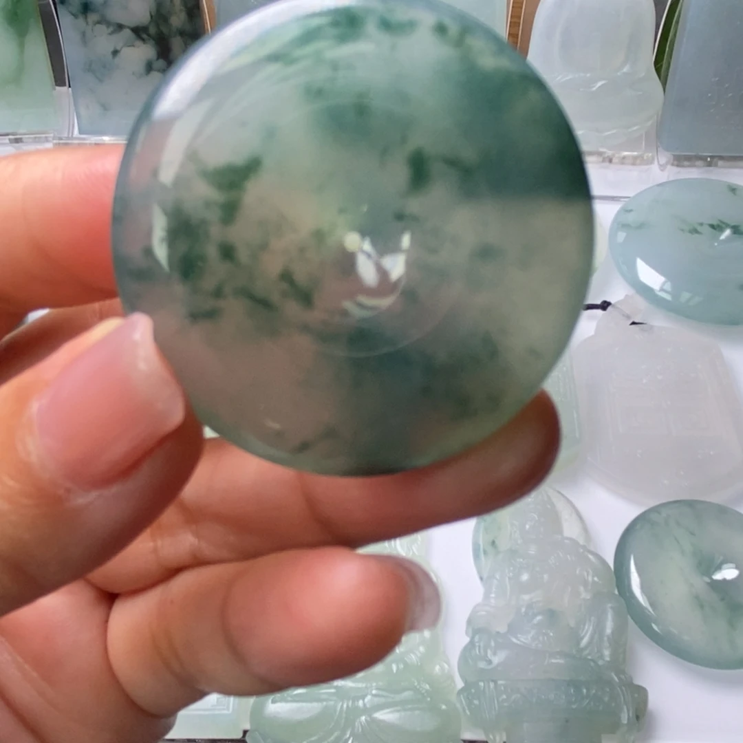 定制翡翠未镶嵌天然翡翠缅甸翡翠A货