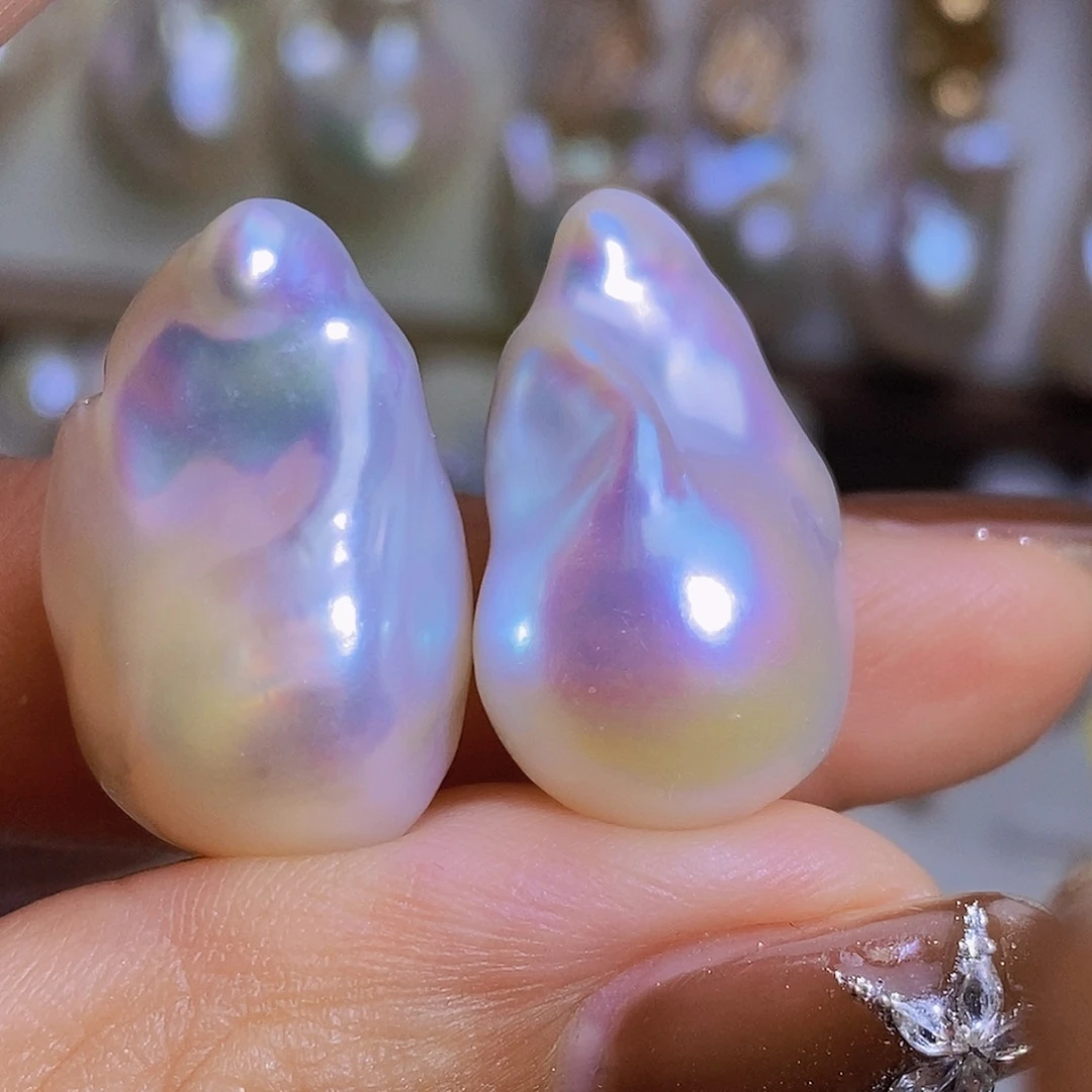 淡水珍珠淡水珍珠银S925镶嵌