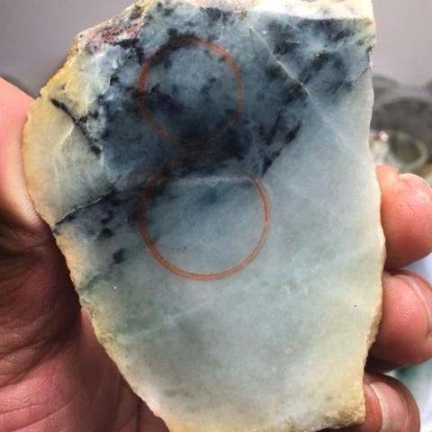 翡翠散珠天然翡翠冰飘花