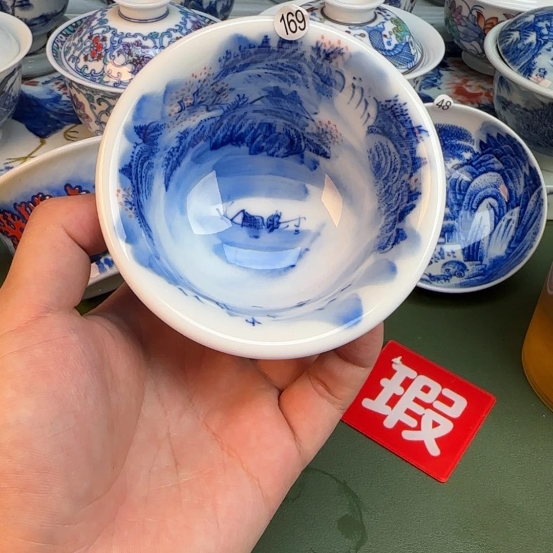 彦祖纯手工手绘茶具169