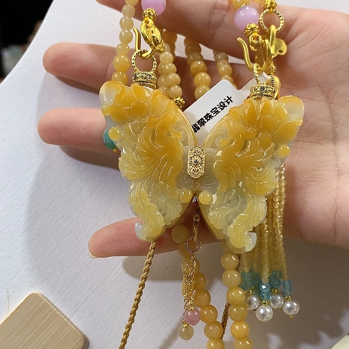 翡翠未镶嵌颈饰翡翠吊坠