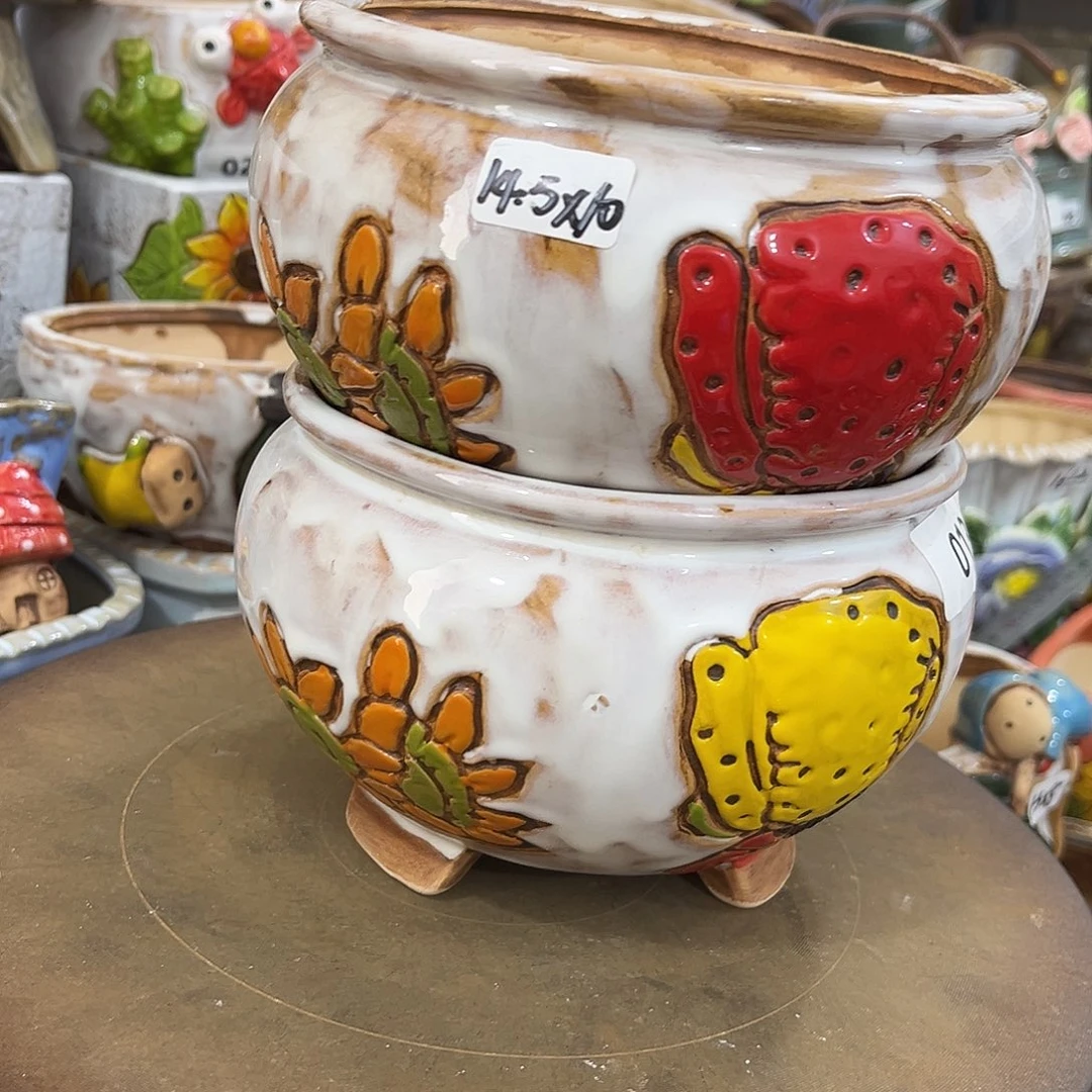 粗陶多肉花盆花盆