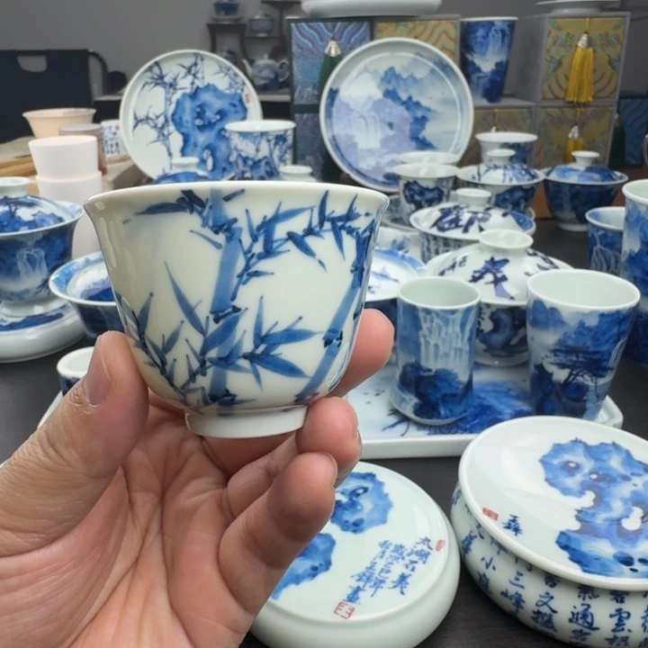 杯子山水画山水山水山水