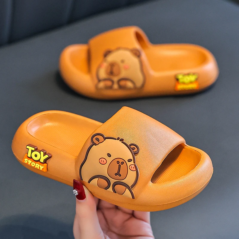卡皮巴拉EVA儿童拖鞋男童夏新款居家室内中大童小男孩宝宝凉拖鞋