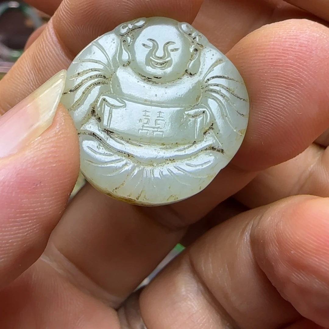 未镶嵌和田玉车挂