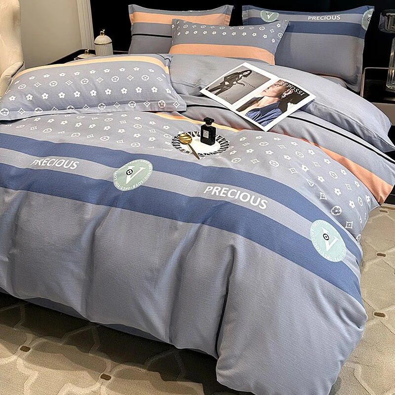 冬季加厚纯色磨毛棉被套单件棉单人1.5米被罩150x200x230单个被套