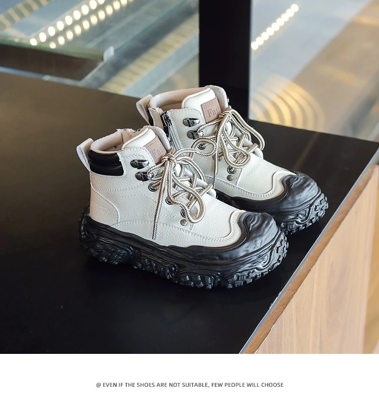 儿童户外休闲高帮单里休闲鞋