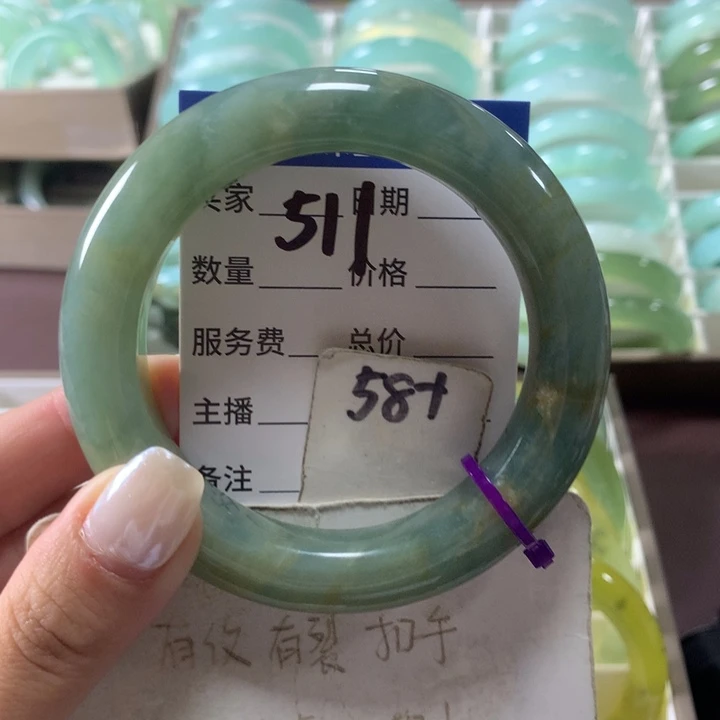 未镶嵌蛇纹石玉手镯511