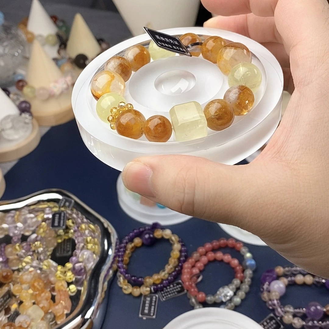 银S925镶嵌手链水晶