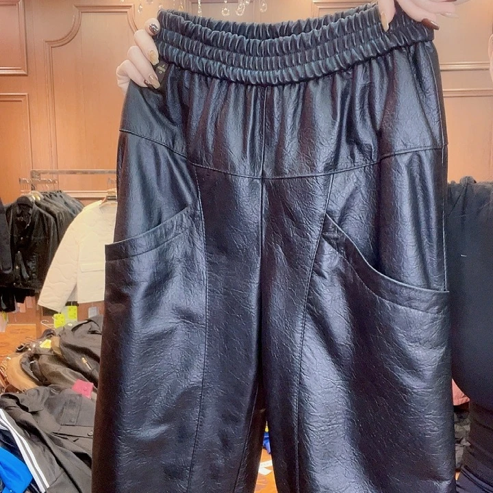 130……140斤皮长裤