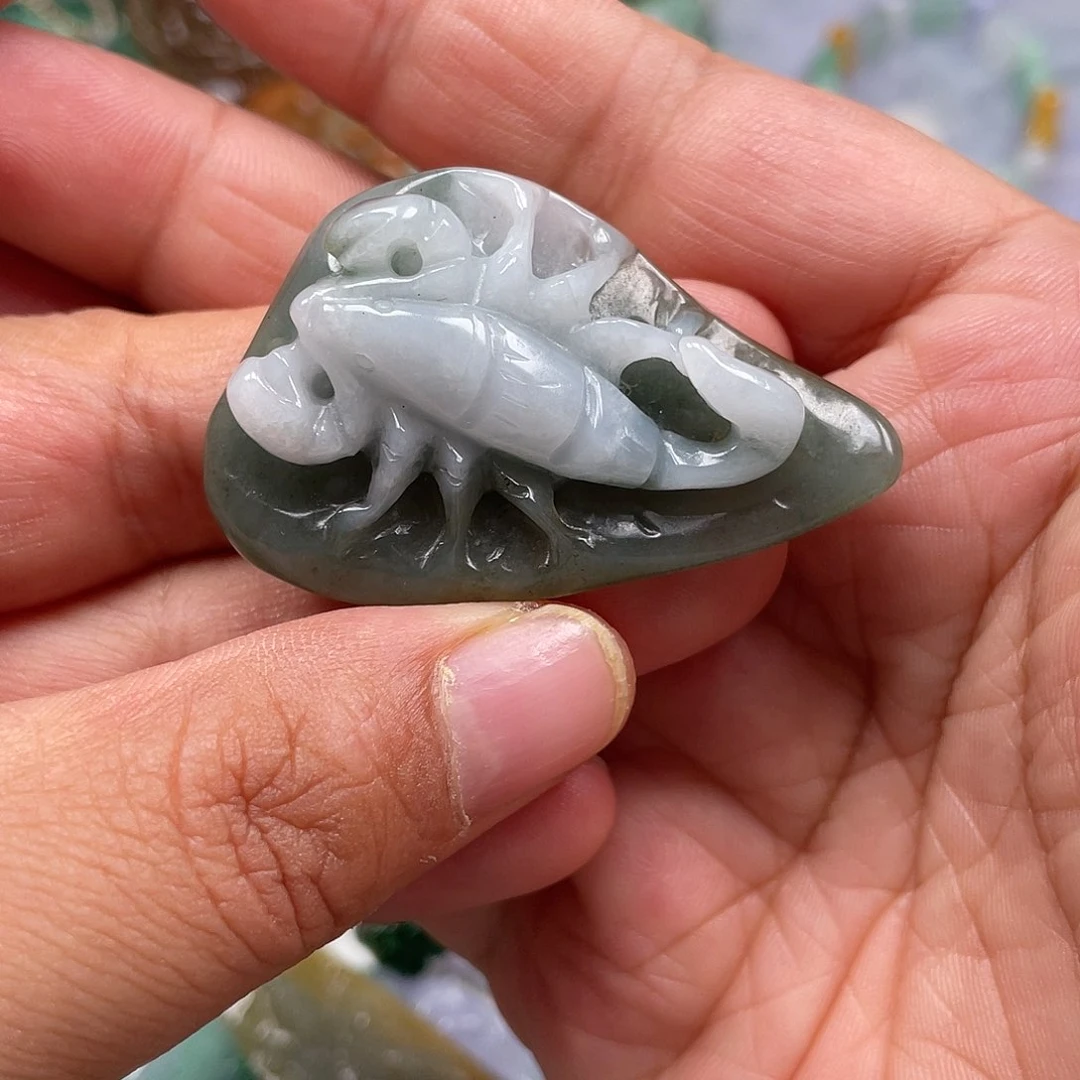 颈饰未镶嵌翡翠翡玉缘翡翠