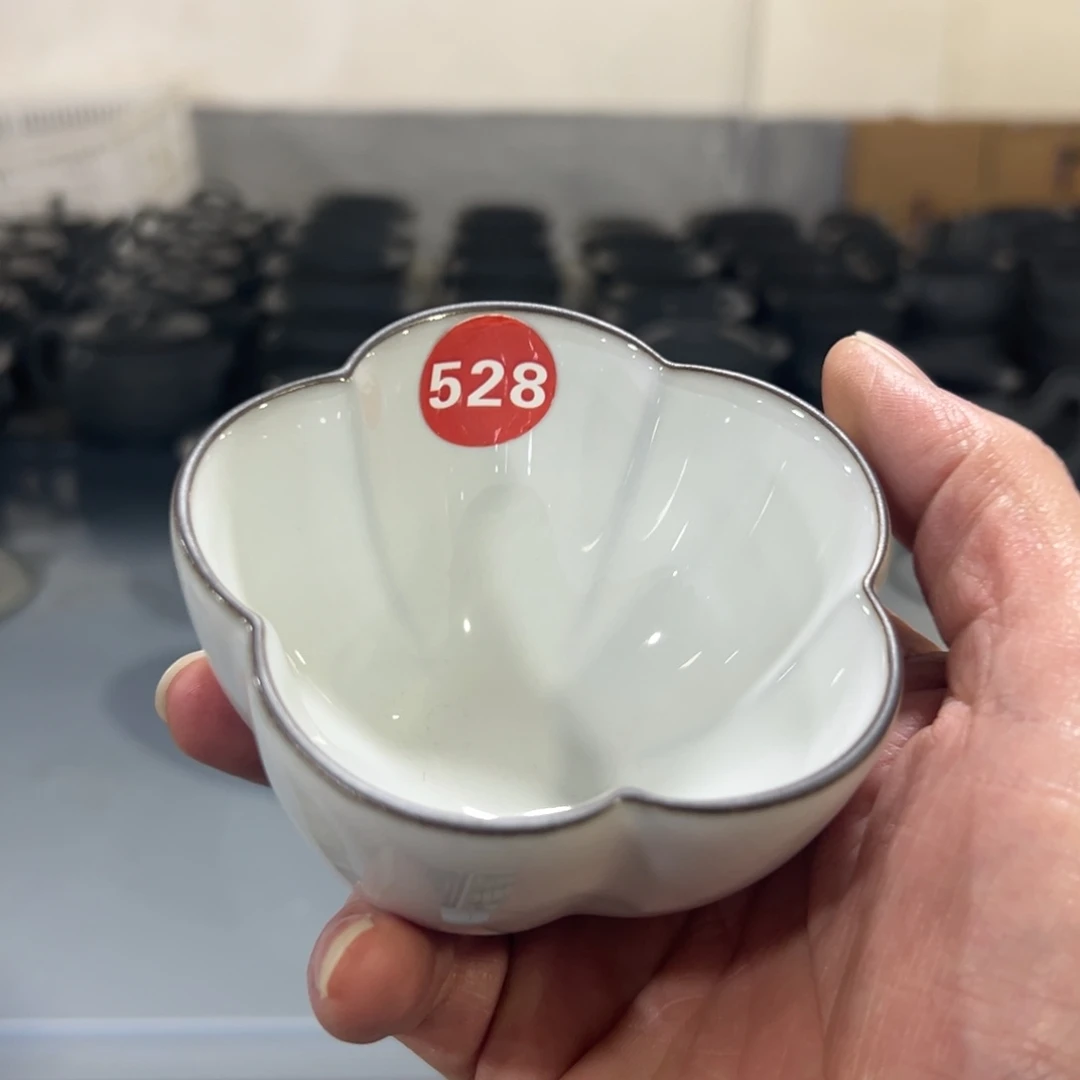 微瑕陶瓷茶壶茶杯家用