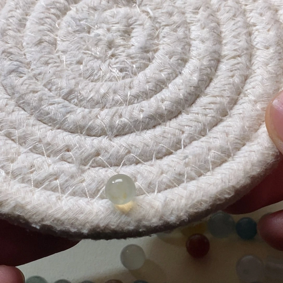 散珠翡翠6.6天然翡翠A货散珠