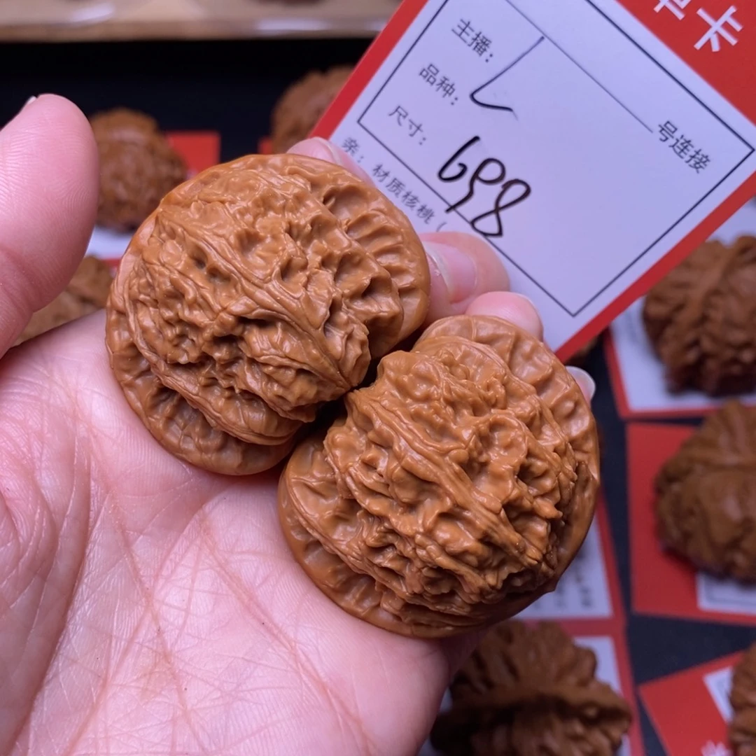 把件文玩核桃43白狮子698号