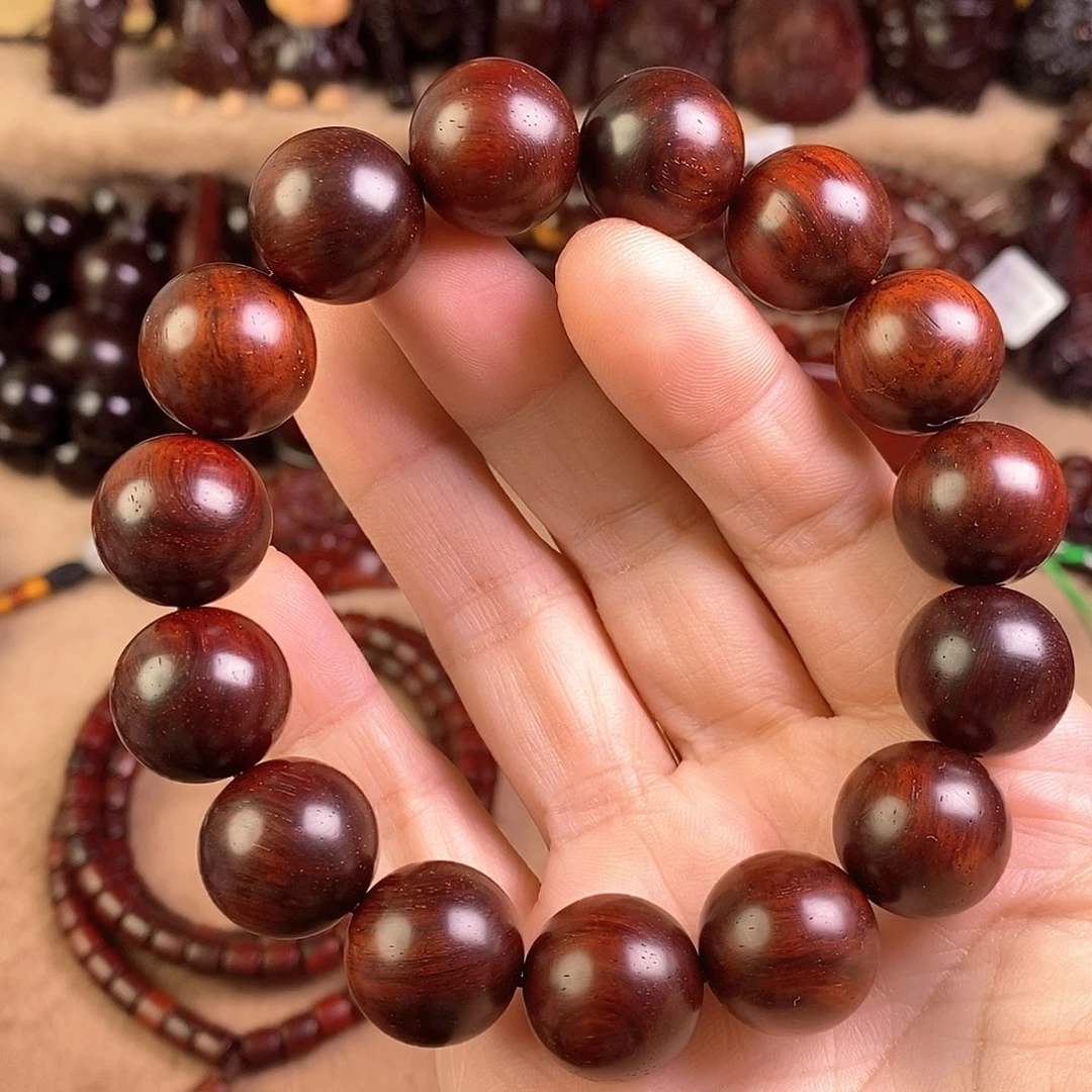 小叶紫檀手串/手链无胶无蜡15入门款