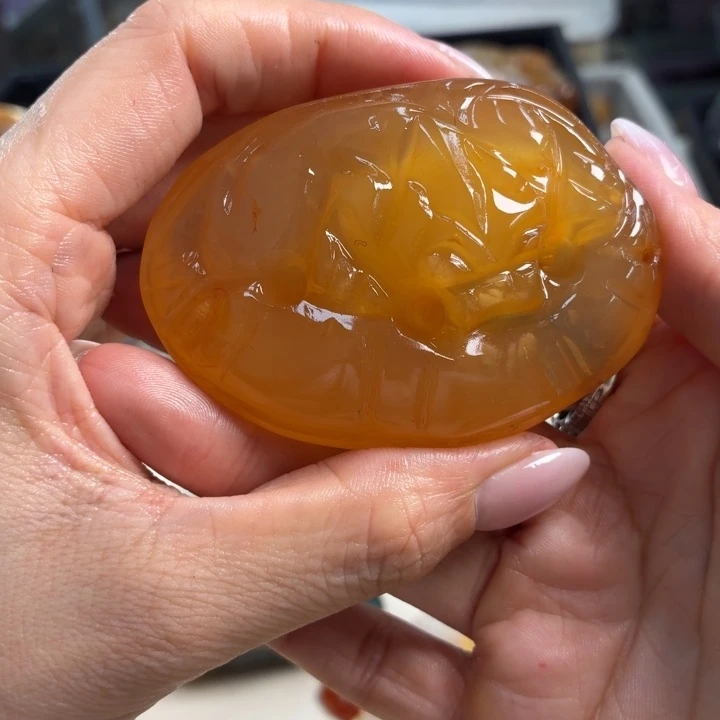 玛瑙/玉髓吊坠(不含链)未镶嵌