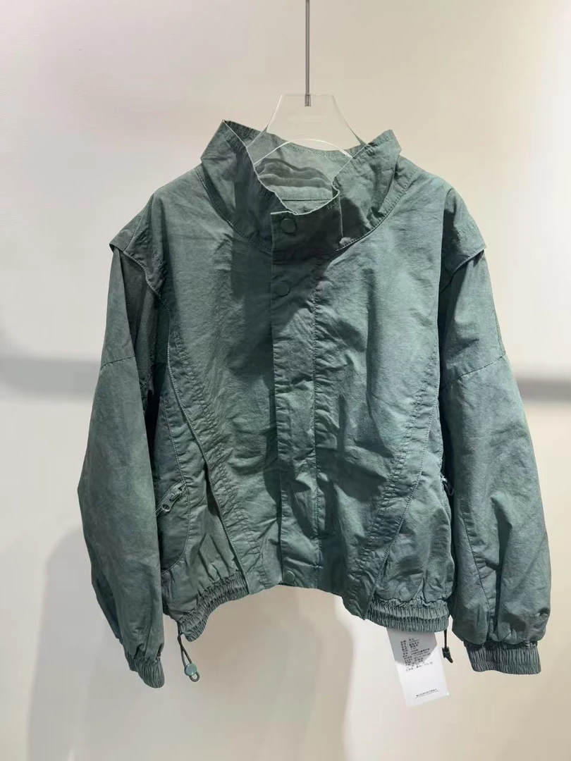 XTJ STUDIO童装 设计师款 LC中大童 蜡染夹克 春款