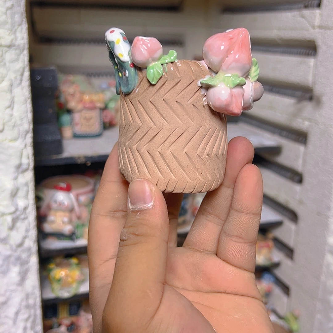 老梧家的手工多肉花盆