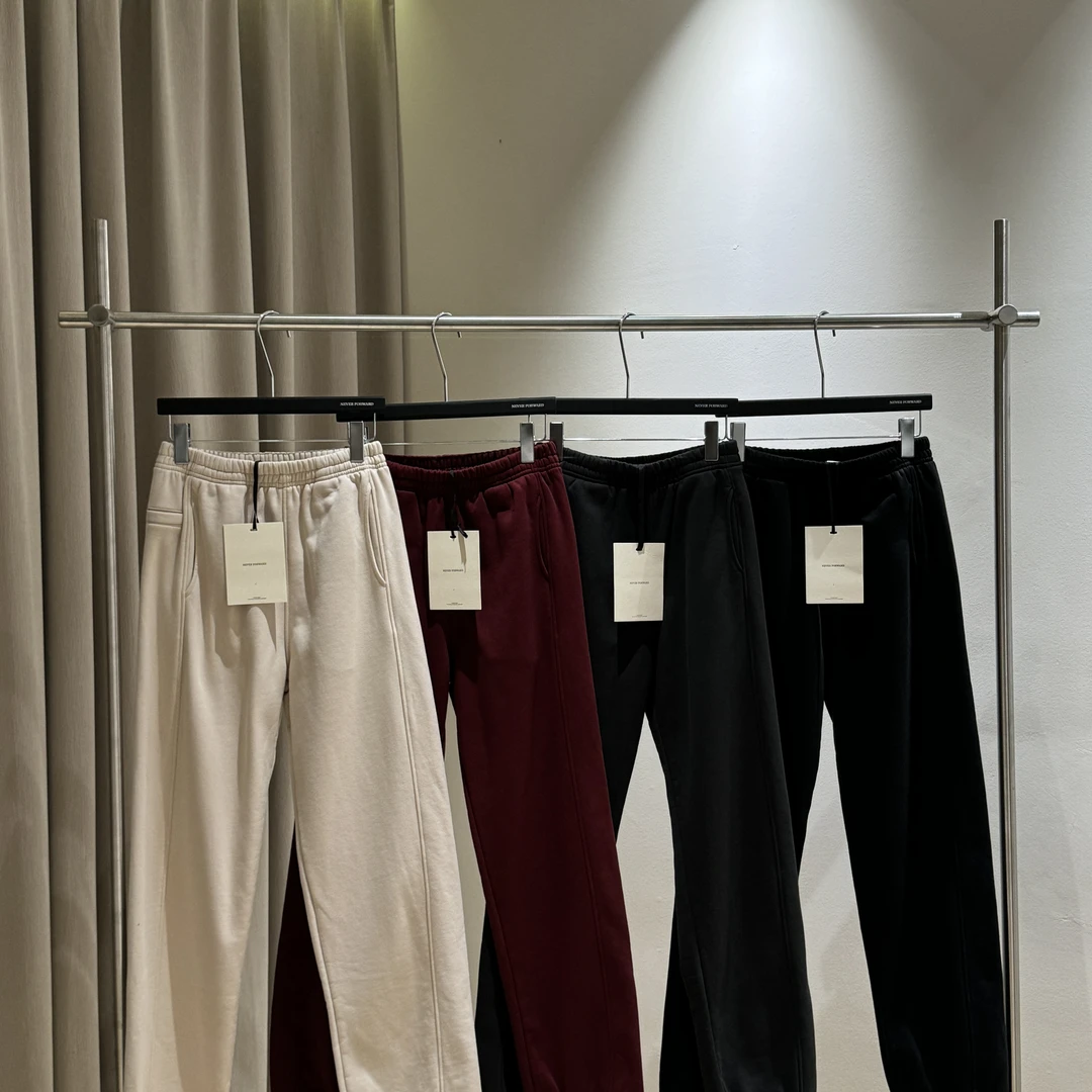 【喜家】-巴家韩单秋冬新款一体加厚绒散口卫裤0628-1