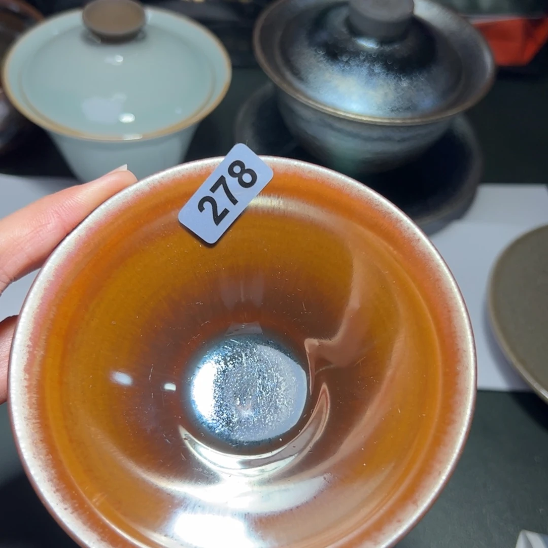 茶盏全手工原矿原釉建盏