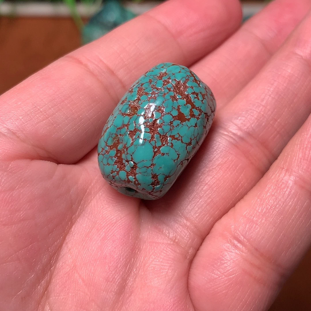 扎***布绿松石未镶嵌珠宝奇石