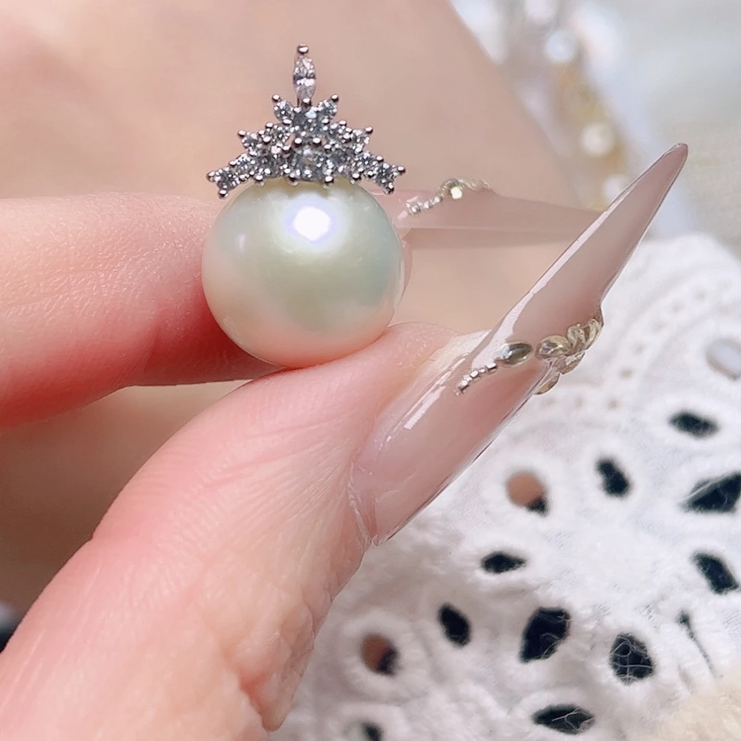 未镶嵌淡水珍珠吊坠(赠链)