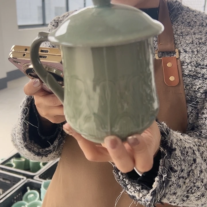 小米茶器龙泉青瓷