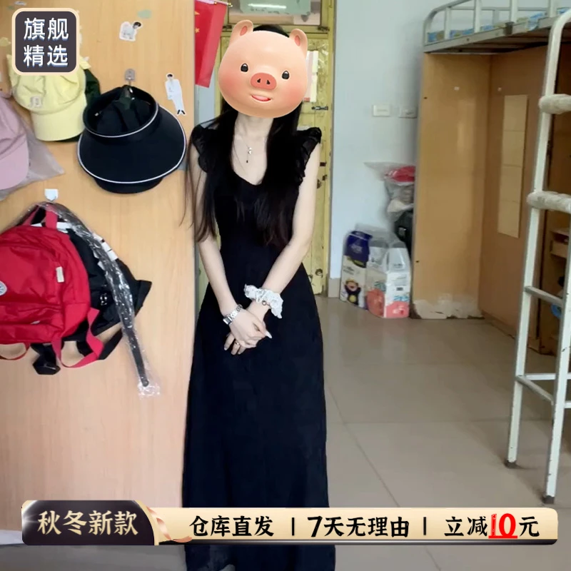 财阀千金女装千金清冷感贵系连衣裙子女爆款2025夏新款高级感长裙