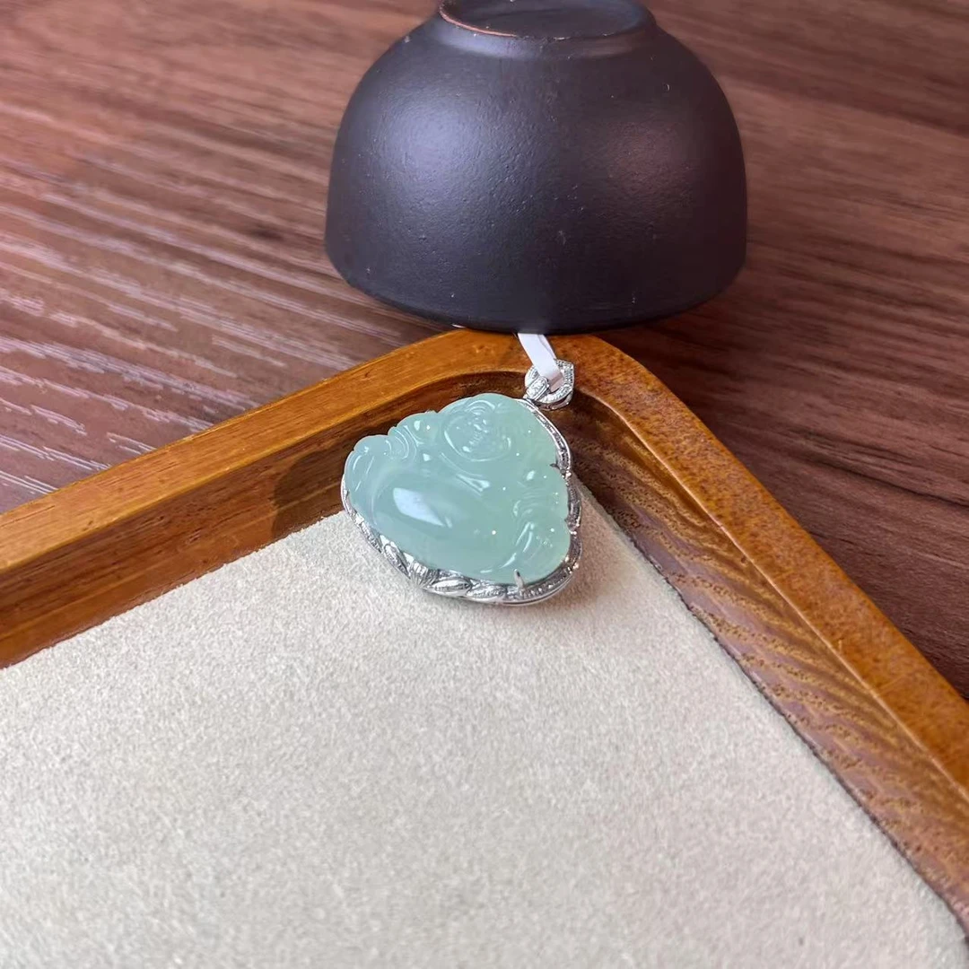 【睿泽鉴宝】18K翡翠颈饰 KJJ0807-083