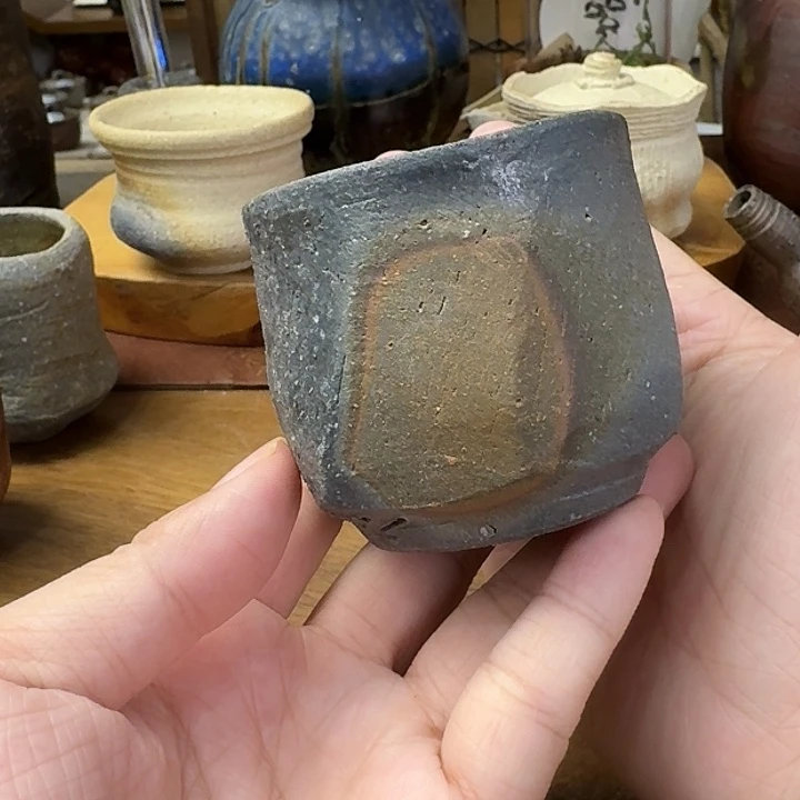 柴岗信義备前烧重落灰主人杯福利一口价