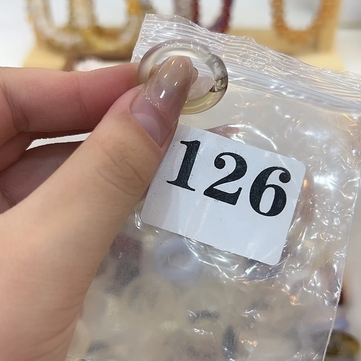 玛瑙/玉髓合金戒指126港14