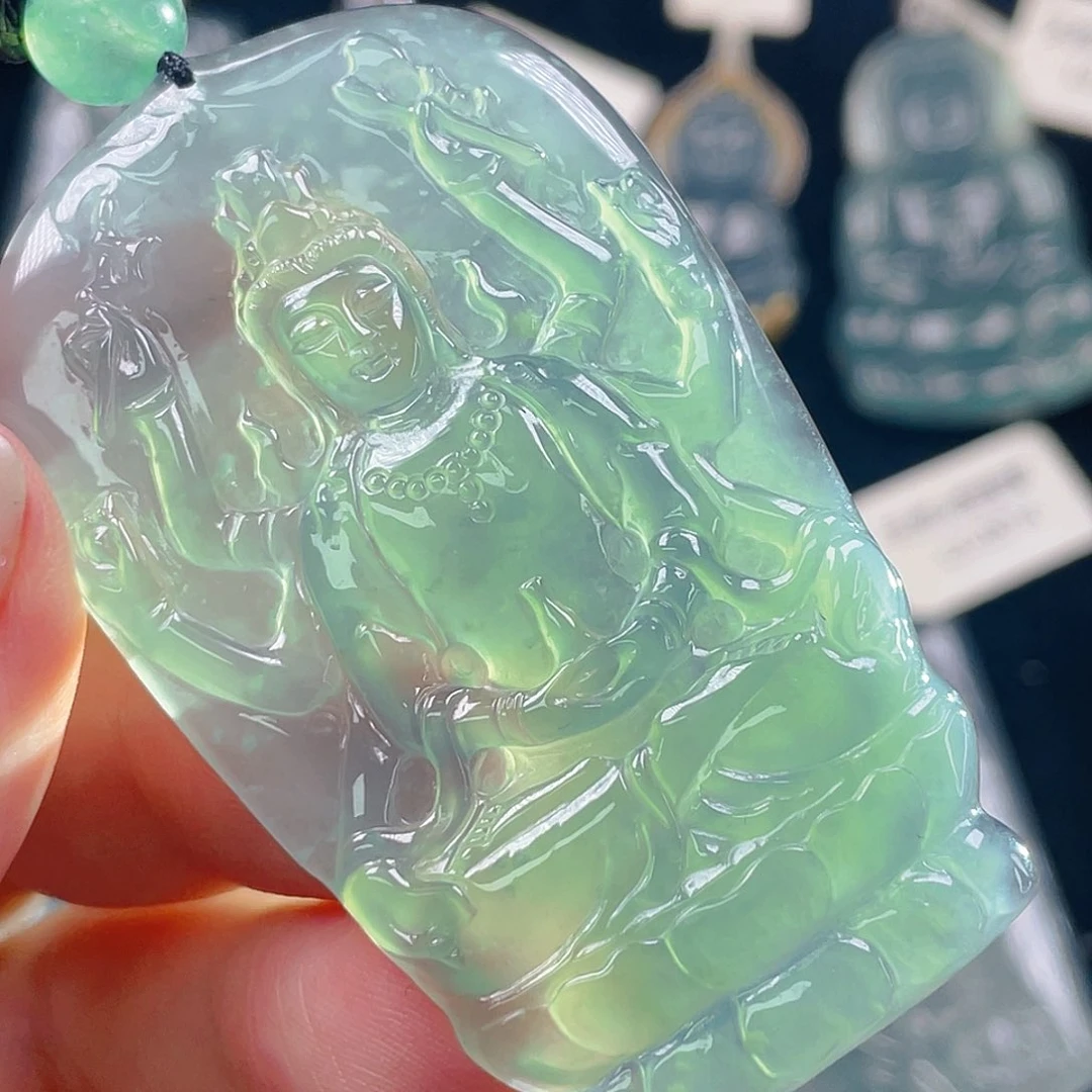 颈饰未镶嵌翡翠7，