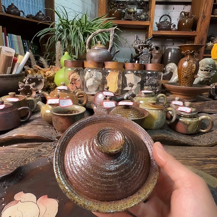 杯崔家龙窑高温柴烧 120cc