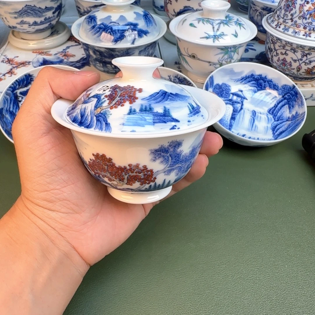 纯手工纯手绘茶具48