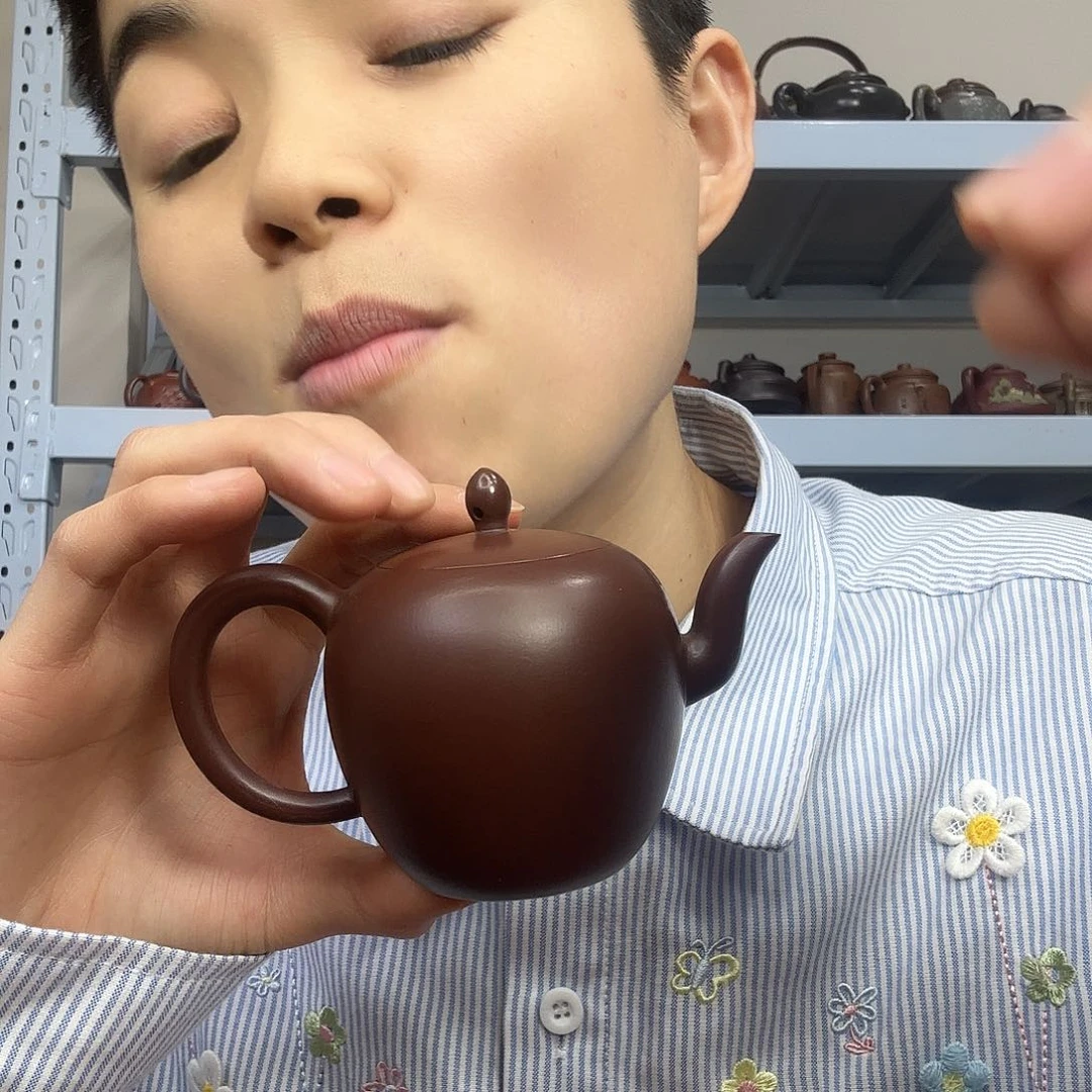 紫砂茶壶民间手艺人全手工制作