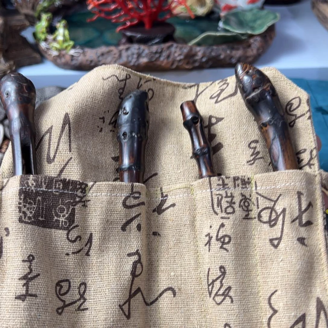 紫砂茶叶盒放漏场，全都漏