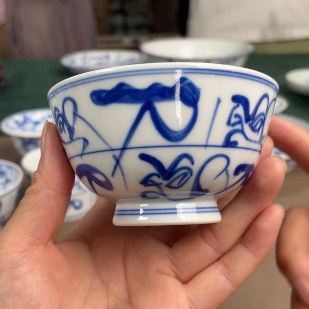 景德镇陶瓷手工手绘