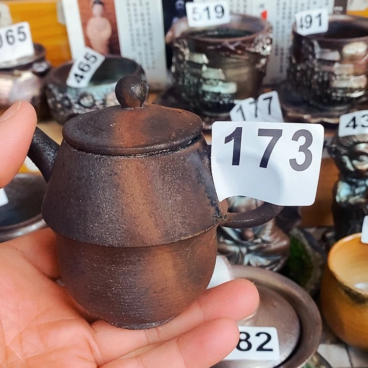 紫砂茶杯用****0柴烧纯手工173