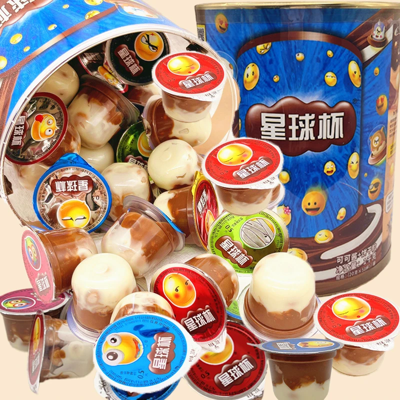 【清仓福利】甜甜乐星球杯桶装散称巧克力杯儿童小零食童年味大礼包