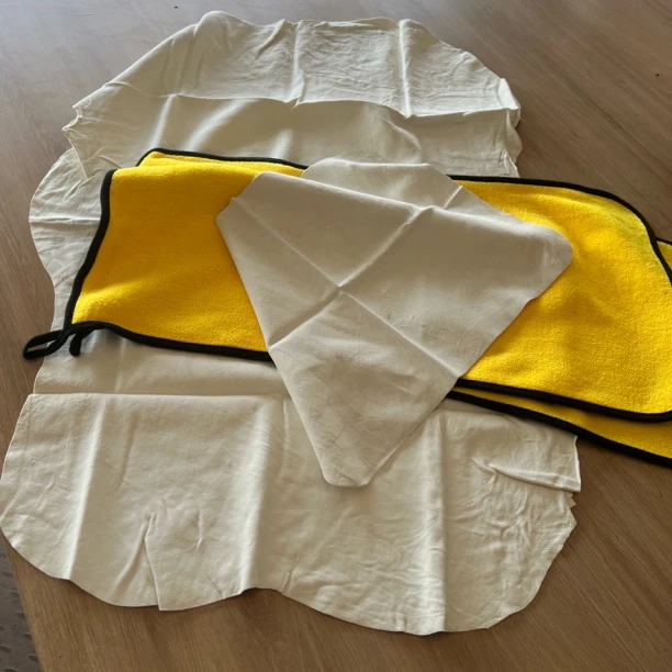 皮抹布洗车毛巾布擦车布专用毛巾不掉毛鹿皮巾擦玻璃实用