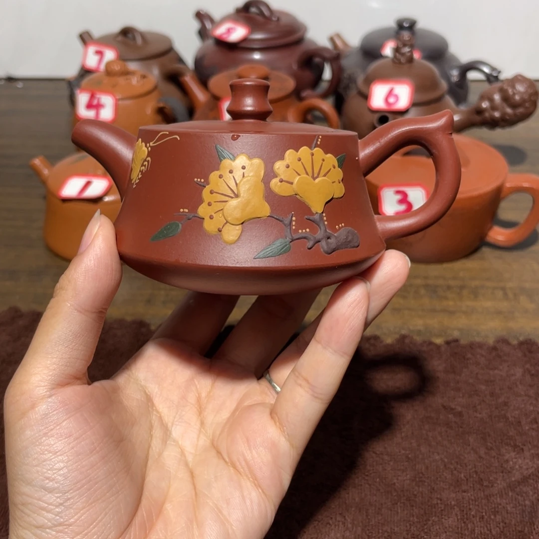 茶壶紫砂宜兴紫砂22.150CC