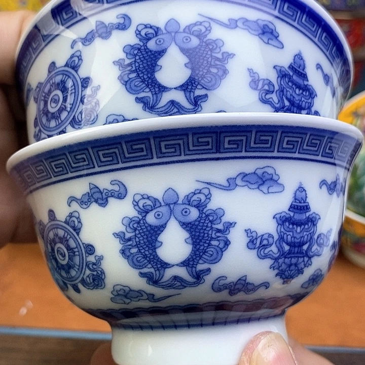 景德镇陶瓷藏式茶碗