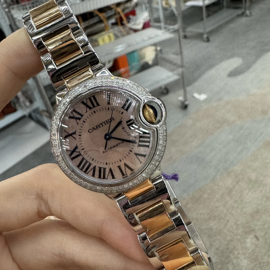99新 Cartier/卡地亚  表展 蓝气球W6920098腕表/后钻/WHP031246